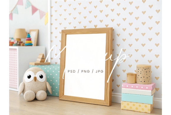Download Frame Art Mockup for Nursery - Premium Resources